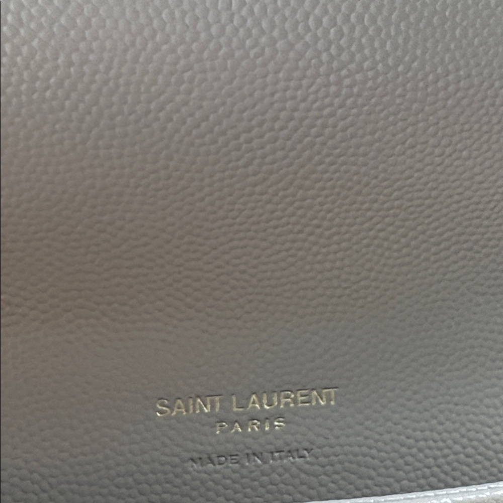 Yves Saint Laurent Tan Quilted Clutch - Picture 5 of 13